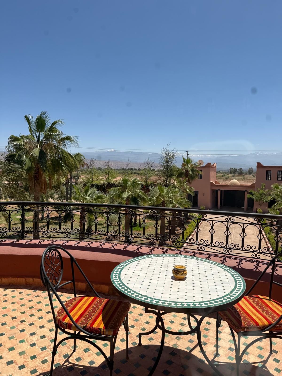 Riad Ines Marrakech - Espace détente piscine